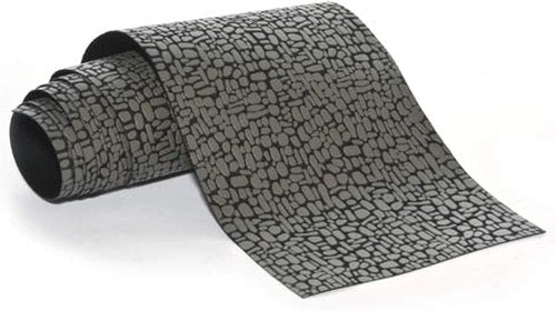 Department 56 Cobblestone Street Landscape Roll - 48" Gray Decorative Accessory for Villages