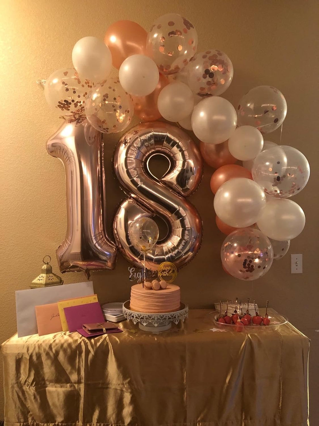 Rose Gold 40-Inch Number 11 Balloon - Stunning Birthday Party Decoration for Girls and Boys