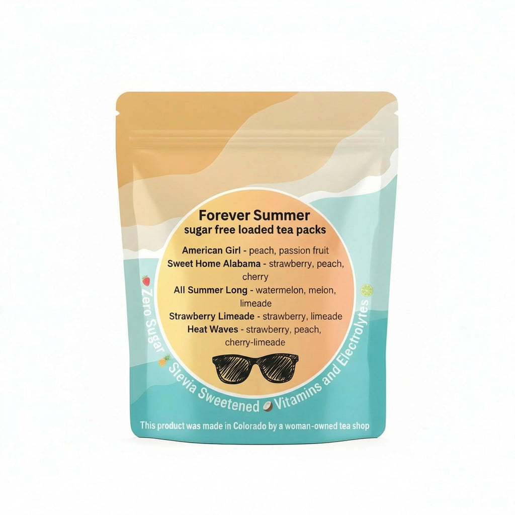 Summer Loaded Tea 5‑Pack | 5 Unique Loaded Teas Featuring Summer Flavors | Includes 3 Caffeine Options