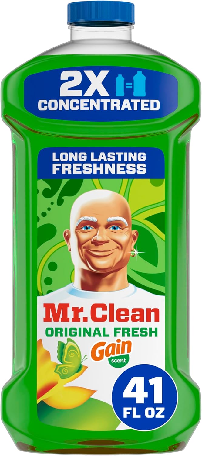 Mr. Clean All-Purpose Cleaner - Multi-Surface Floor Cleaner for Home & Kitchen | 41oz
