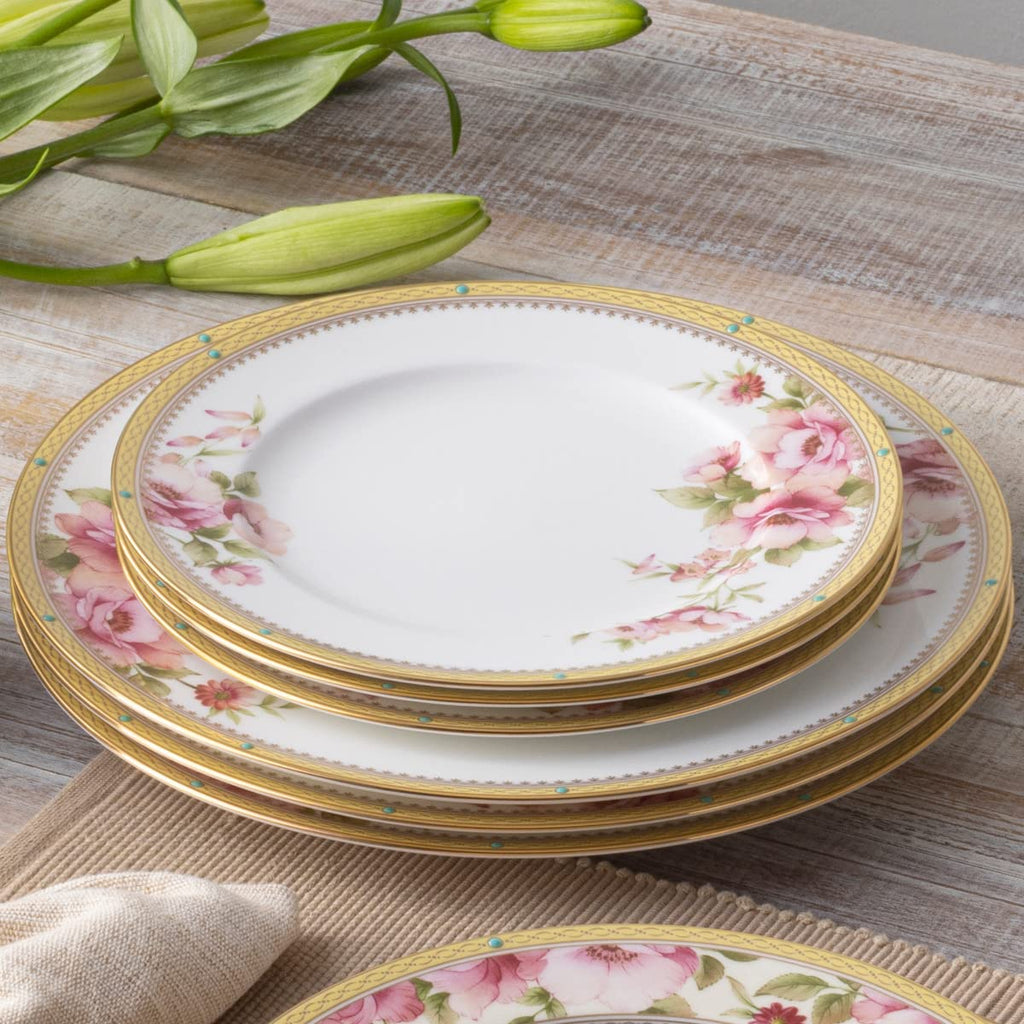 Noritake Hertford Set of 4 Salad Plates, 8-1/2"