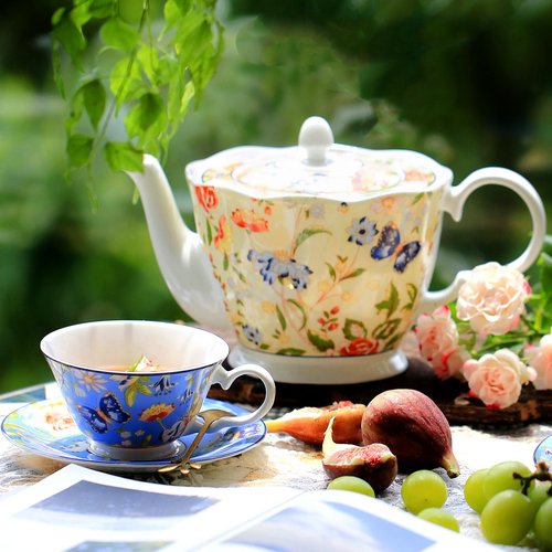 Aynsley Fine Bone China Teapot (Cottage Garden Windsor 37oz teapot)
