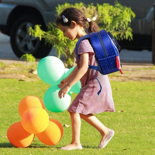 JiePai Toddler Rocket Backpack Leash Anti-lost Waterproof 3D Cartoon Kids Backpack