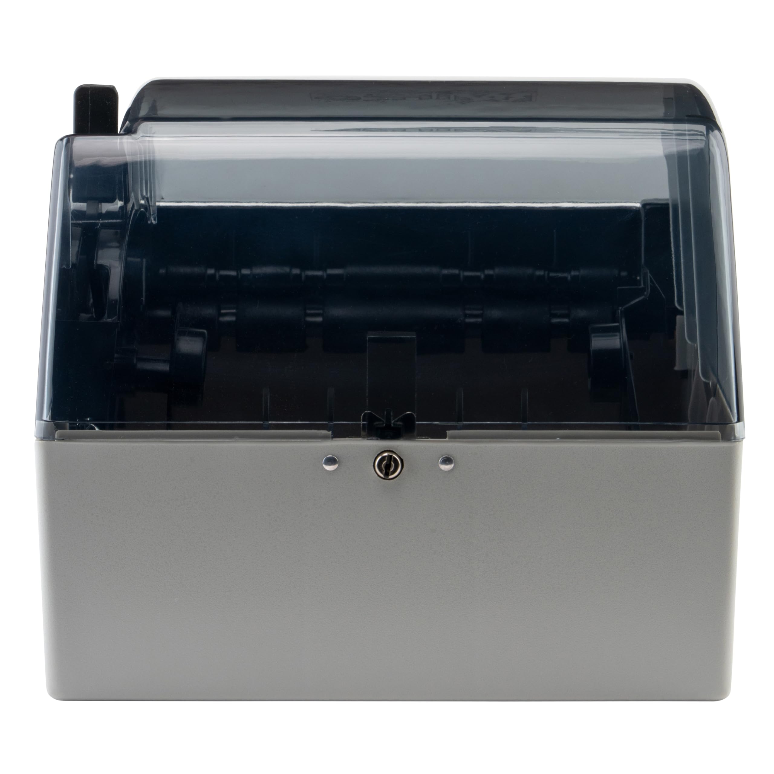 Winco Paper Towel Dispenser, Medium, Gray, Black