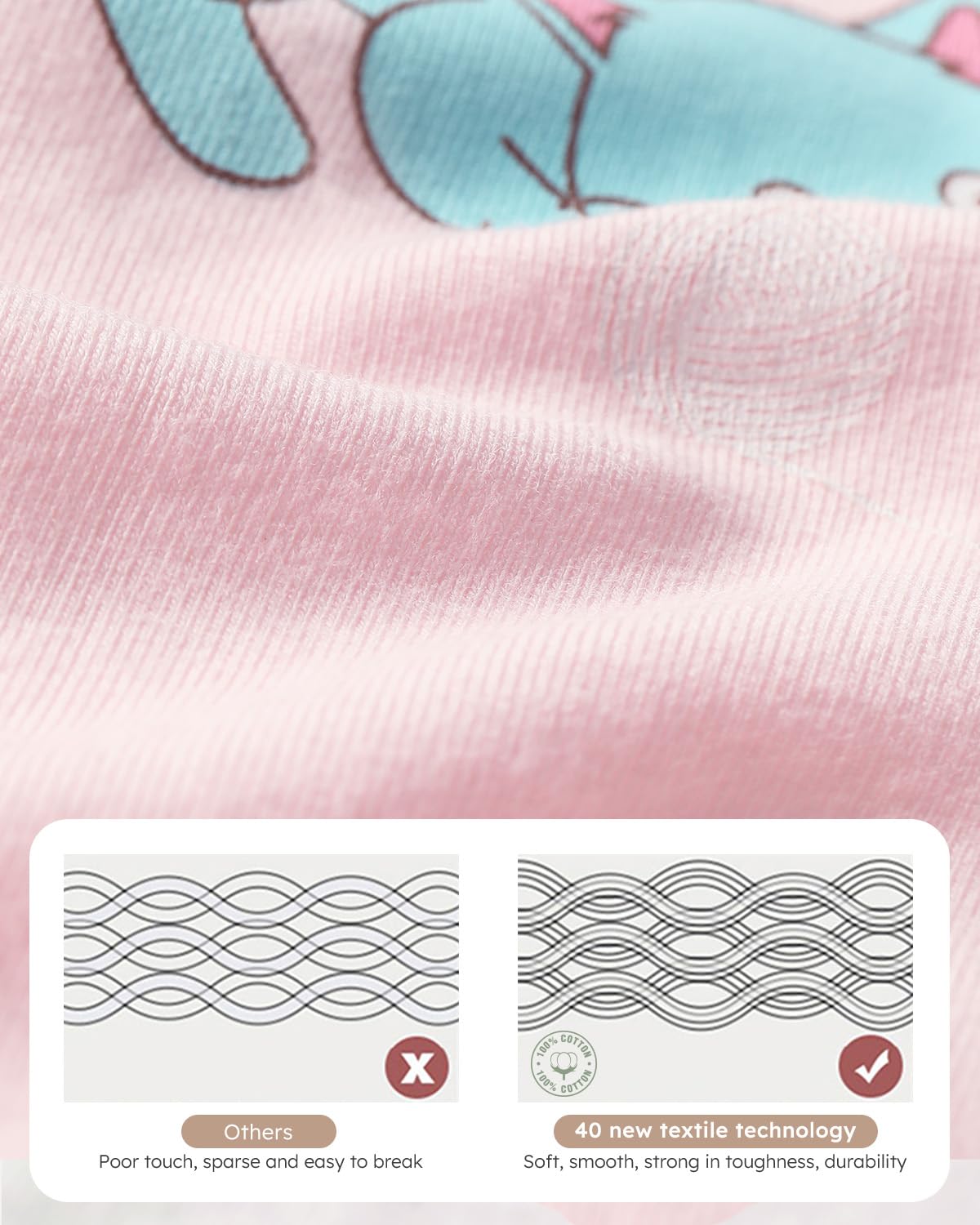 Yoofoss Baby Sleep Sack - 100% Organic Cotton Wearable Blanket | 0-6 Months, 2-Way Zipper, 3 Pack