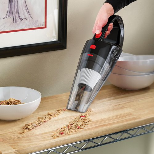 cberhrik Hand Held Vacuum Cordless Rechargeable - Portable Handheld Vacuum Cleaner with Brushless Motor, Lightweight & Low Noise, Clean Dust & Hair Quickly, Suit for Home/Office/Car