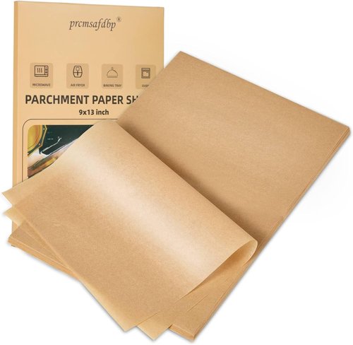 200 Pcs Non-Stick Parchment Paper Sheets by [Brand Name] - 9x13 In, Ideal for Baking & Grilling, Heat Resistant Up to 450°F