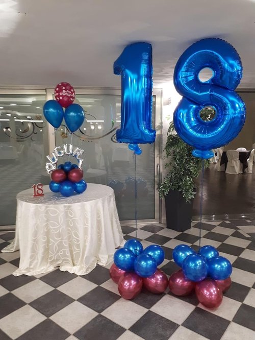 Dark Blue Foil Number 19 Balloon - 40 Inch Birthday Decoration for Men & Women | Perfect for Parties
