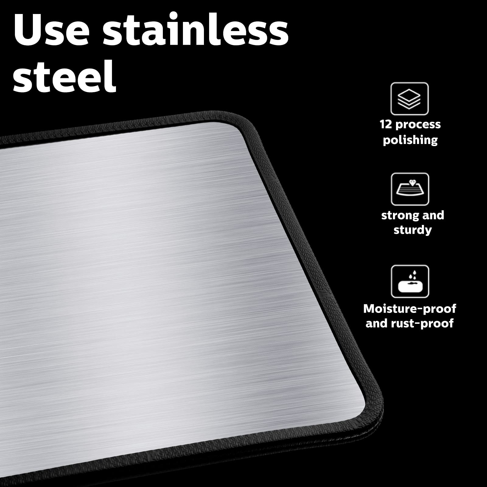 Grease Splatter Guard 2 Pieces 2 Sided Splash Guard for Stove Foldable Backsplash Protector Behind Stove Nonstick Stainless Steel Backsplash for Stove Screen Protector (15.75 x 15.75 Inches)