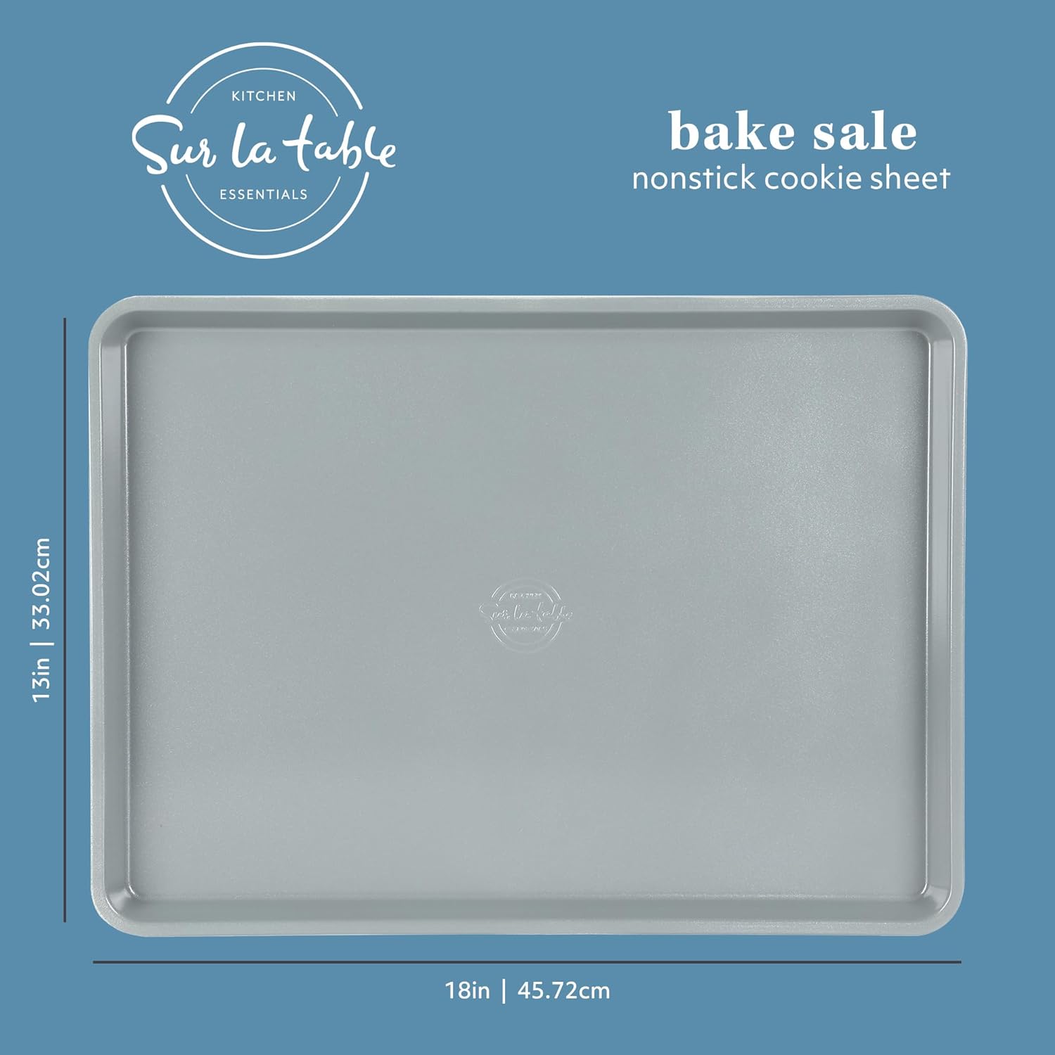 Sur La Table Bake Sale Large Nonstick Baking Sheet - 18 X 13 Inch PFA-Free Ceramic in Linen White