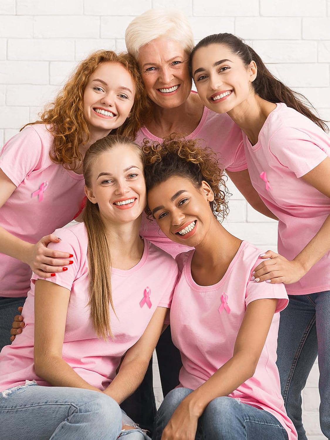 Regine Switzerland Breast Cancer Awareness Pins - Pink Ribbon Gifts for Women | Charity Event Fundraising