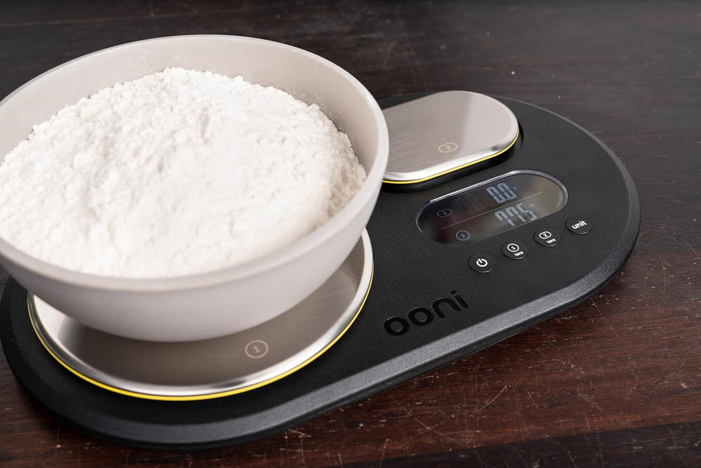 Ooni Digital Kitchen Scales - Dual Platform Baking & Cooking Scales with LCD Display | Perfect for Pizza Oven Accessories