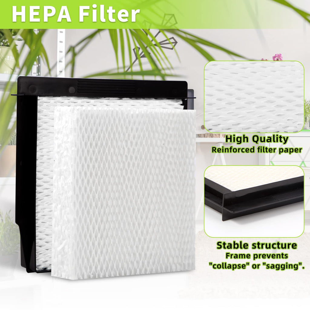 1040 Essick Humidifier Wick Filter for AIRCARE Air Humidifier B23 DP3 B40 B40-C 3D6-100 5D6-700 7D6-100 B23-710 B23-810 D46-720 CM330 500 700 3000 series Fit MoistAir models: MA-0300 MA-0500 - 4 Pack