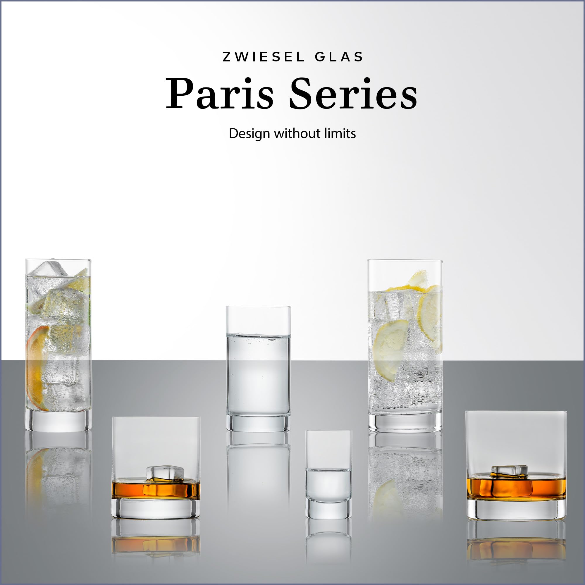 ZWIESEL GLAS Paris Long Drink Glass 11 Ounce (Set of 6), Drinking Glasses for Long Drinks, Dishwasher-Safe Tritan Crystal Glasses, Made in Germany