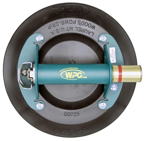 Wood's Powr-Grip N5450 9" Metal Handle Suction Cup with Case