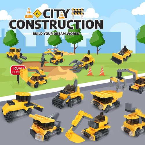 Fire Truck & Construction Play Vehicles Advent Calendar - 24 Days of Fun for Kids