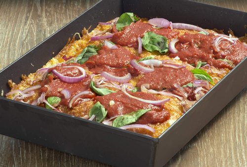 Lloyd Pans Detroit Style Pizza Pan - 10" x 14" x 2.5" | Perfect for Crispy, Delicious Pizzas