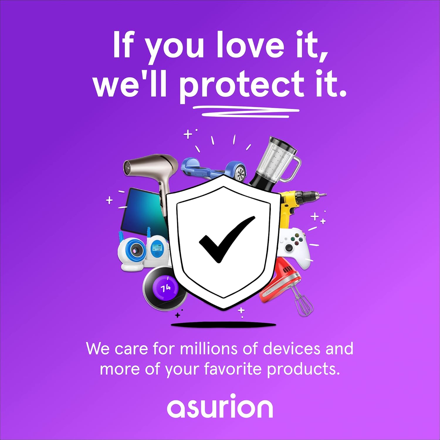 ASURION Home Improvement Protection Plan - 4 Year Coverage for $60 - $69.99