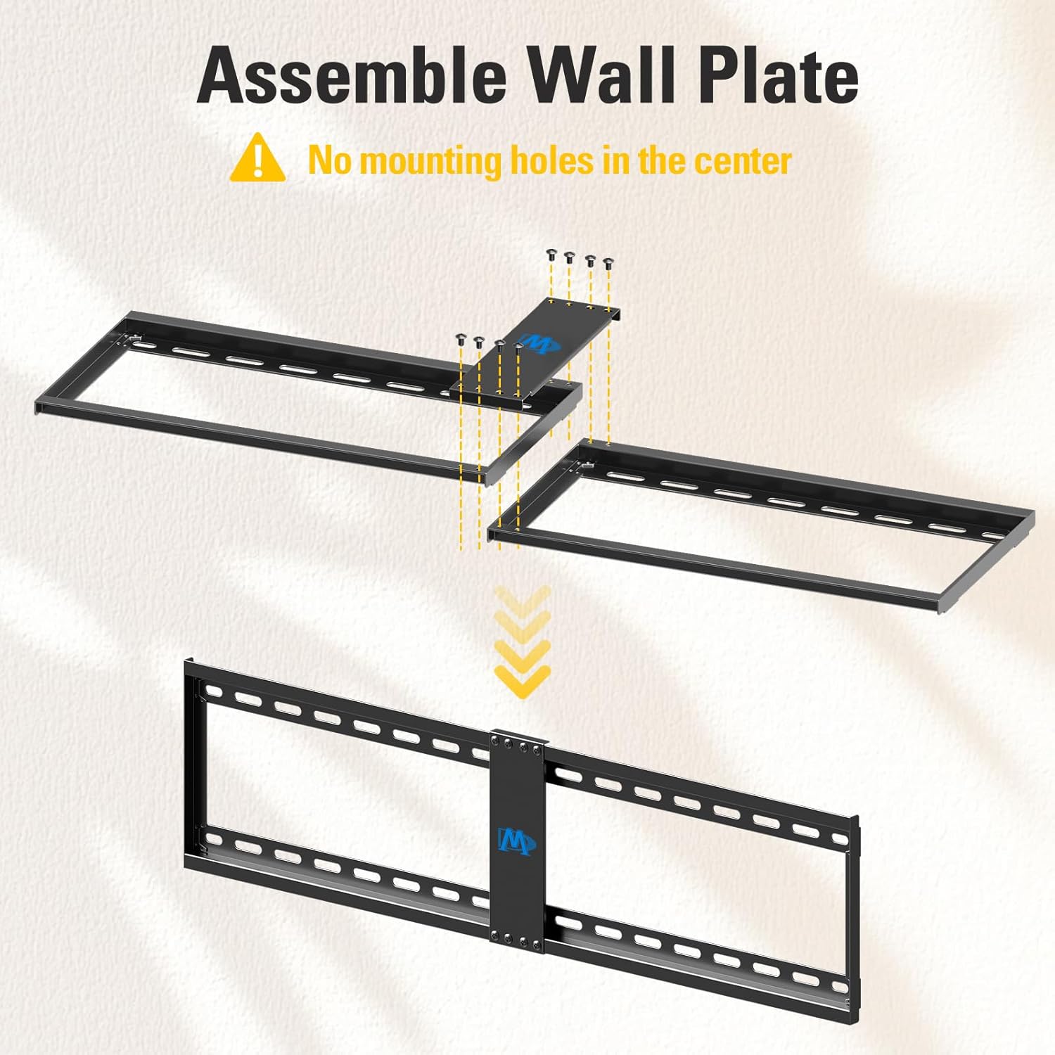 Mounting Dream Tilt TV Wall Mount - Fits 42-90 Inch Flat & Curved TVs | Universal Bracket, Max VESA 800x400mm, 120LBS Capacity