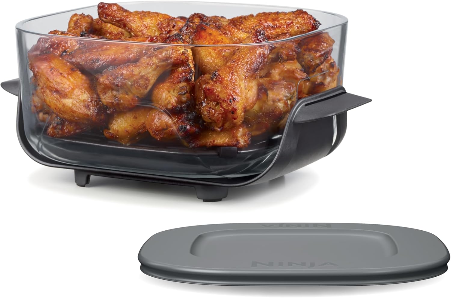 Ninja 4-QT CleanCrisp™ Glassware Container - Microwave & Dishwasher Safe, PFAS Free