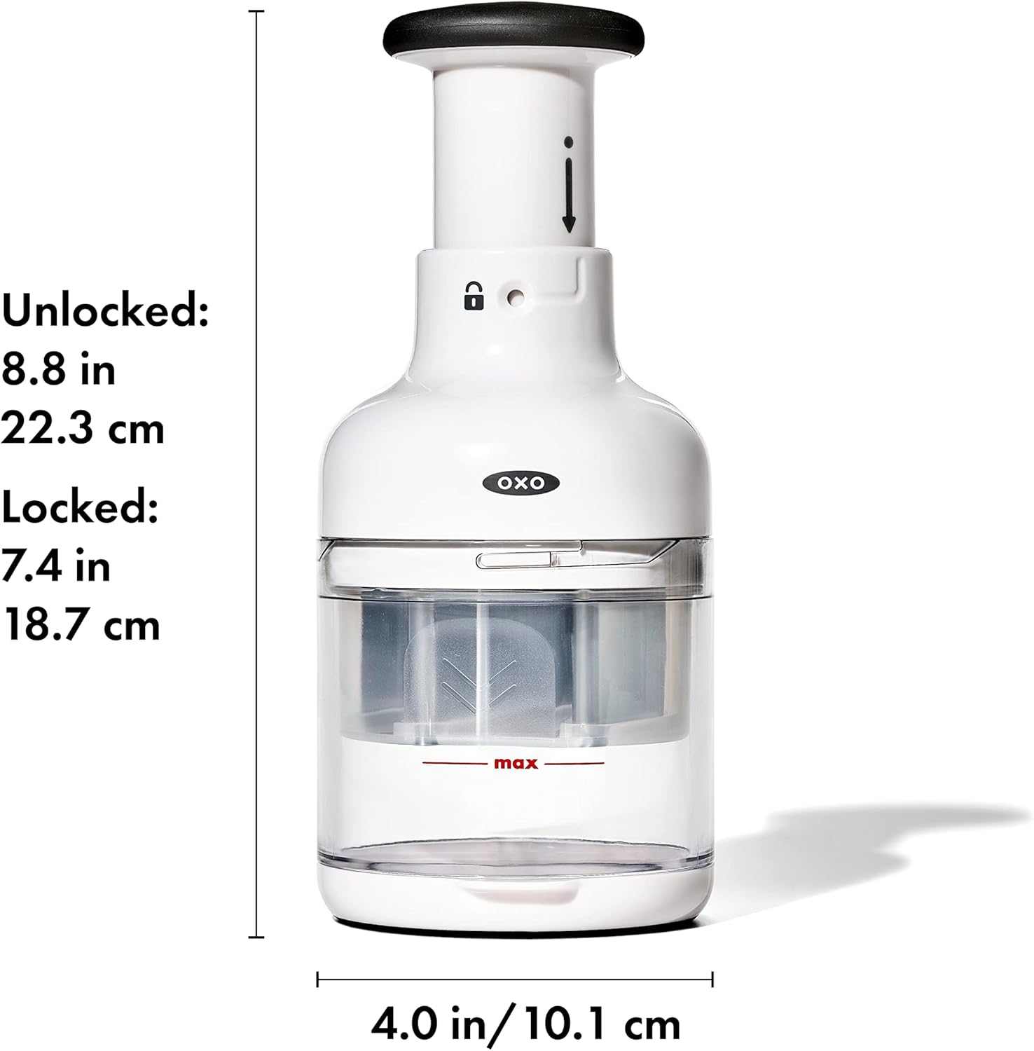 OXO Good Grips Vegetable Chopper - Effortless Dicing & Slicing | Compact & Easy to Clean