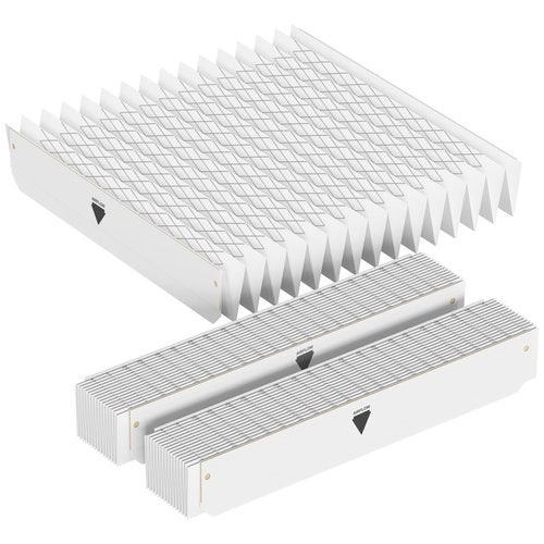 BAYFTAHEXM2 Perfect Fit 5 Filter Media Compatible with American Standard and Trane BAYFTAHEXM2 FLR06231, 20" x 5" Expandable Filters MERV 13, Part no. BAYFTAHEXM2 BAYFTAHEXM2A, 3 Packs