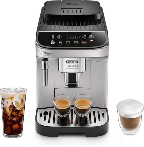 De'Longhi Magnifica Evo Espresso & Coffee Machine - Automatic with Manual Frother & Built-in Grinder | ECAM29043SB