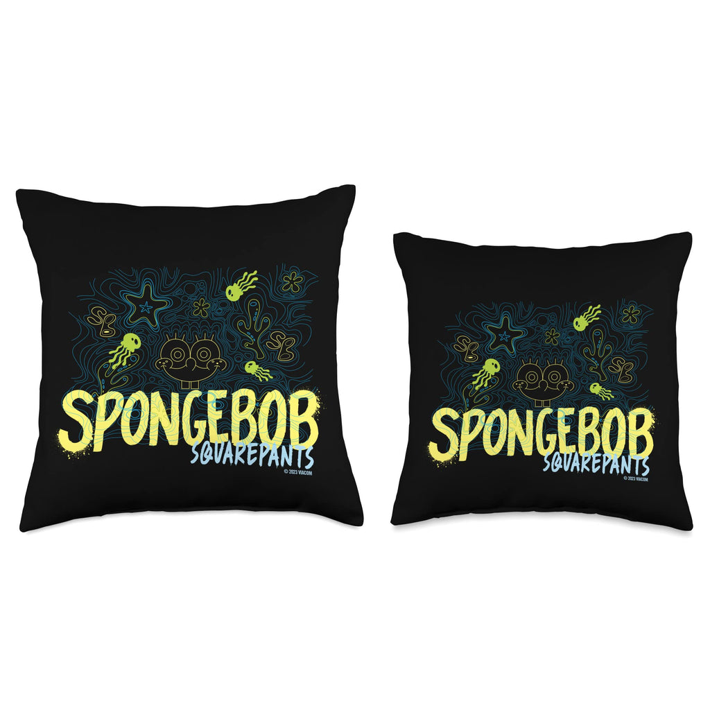 SpongeBob SquarePants Under The Sea Throw Pillow
