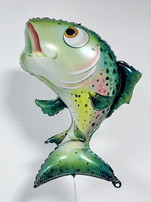 5Pcs Fish Bobber Balloons Decor for O-fishally One Fishing Birthday, Gone Fishing Party, Father's Day,Fish Fest Party Supplies, Little Fisherman Theme, Fishing Tournament Party Decor