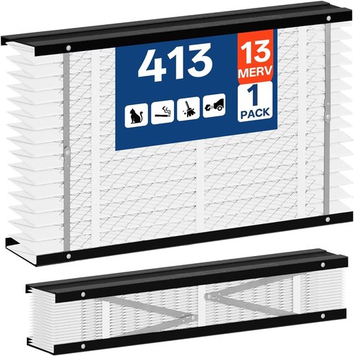 AprilAire 413 Replacement Air Filter - MERV 13 HVAC Furnace Filter | 16x25x4 Inches