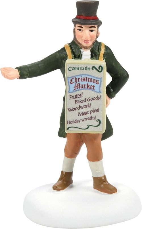 Department 56 Come One Come All Figurine - 2.4 Inch Multicolor Dickens Village Accessory
