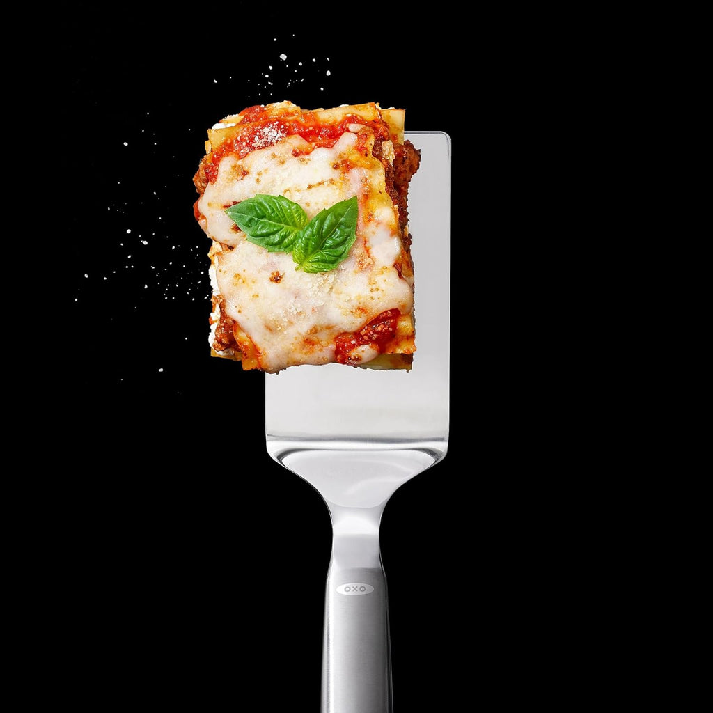 OXO Steel Lasagna Server - Durable Stainless Steel Design for Effortless Serving and Portion Control