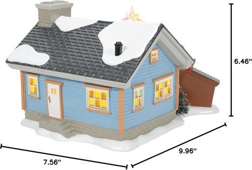 Department 56 Snow Village | Oh Holy Night House & Angels Lit Building Set - 6.46 Inch, Multicolor