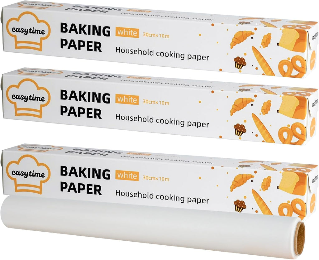 Parchment Paper Rolls by [Brand Name] - 12in x 98ft | Built-In Metal Cutter for Baking & Grilling