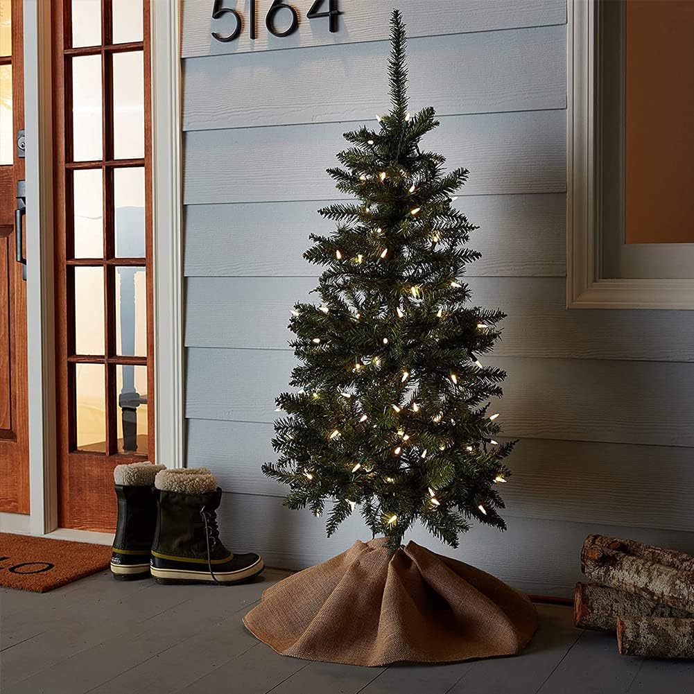 Woohaha Christmas Lights - 2 Pack 13ft 50 Count Warm White Mini String Lights | Connectable Indoor/Outdoor Decor