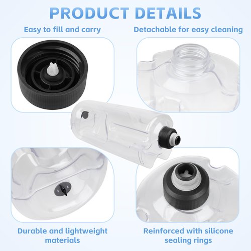 Seaiyomg Replacement Clean Water Tank w/Lid - Part #440012802 for Hoover Powerdash Pet Carpet Cleaners