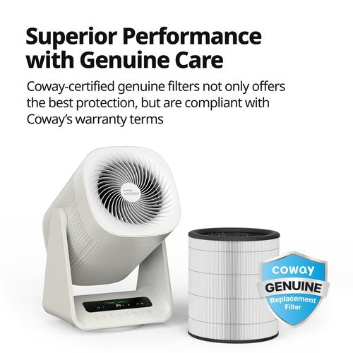 COWAY Airmega Aim Genuine Replacement Filter Set, Particulate Filter and Deodorization Filter