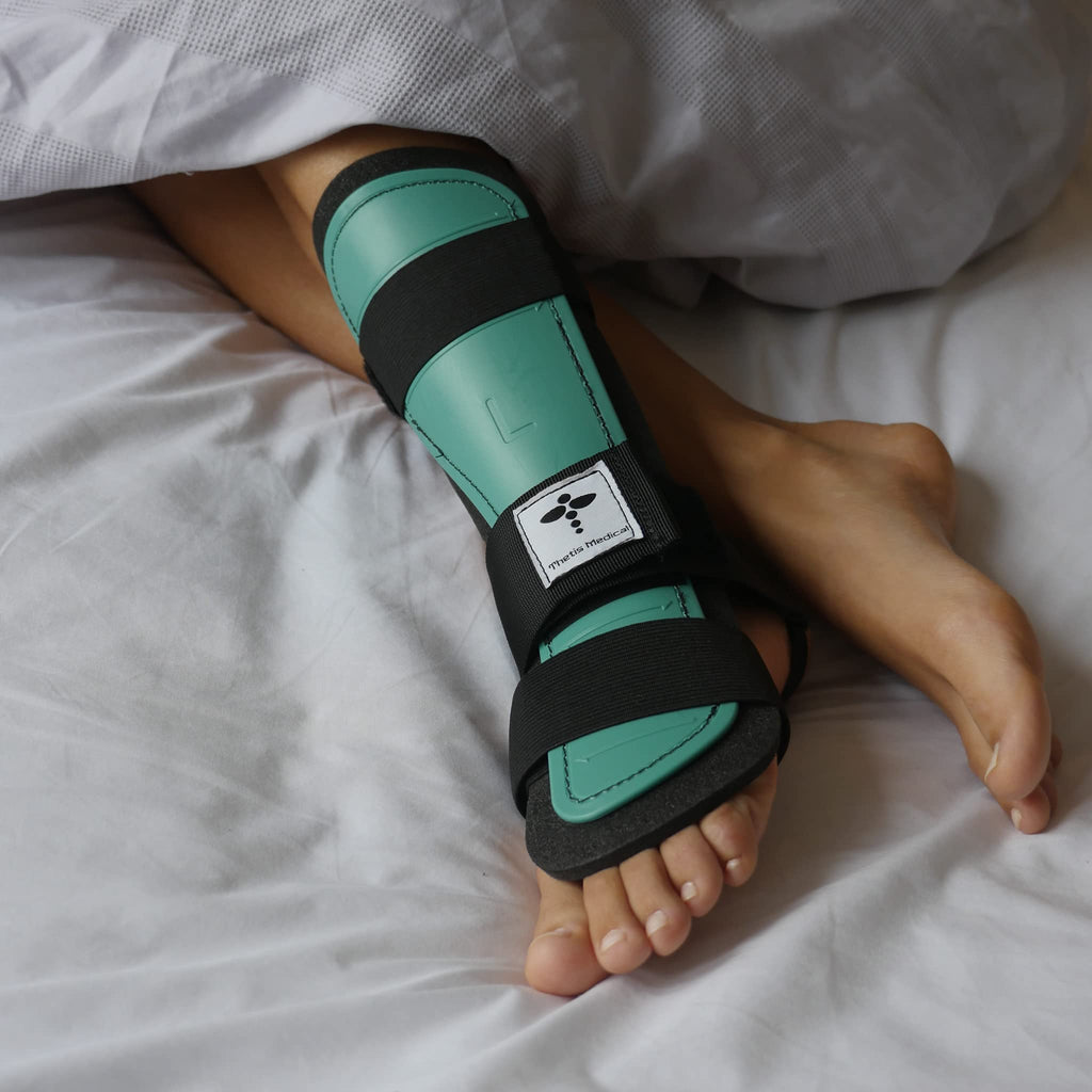 Achilles Tendon RUPTURE Night Splint, ONLY for COMPLETE Achilles tear - BEFORE PURCHASE: 1. Select SIZE & SIDE 2. Check with MEDICAL PROFESSIONAL (Large, Right)