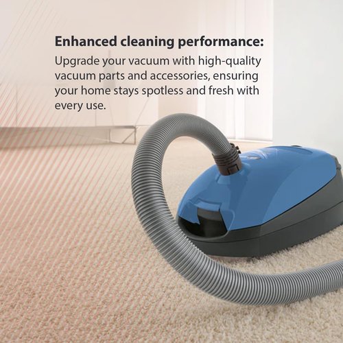 Replacement Vacuum Hose Compatible with Miele Classic C1, S2120, S2130, S2180, C1 Pure Suction & Turbo – Fits Canister Vacuum Cleaner 1.6m Flexible Pipe Tube, Attachments Parts