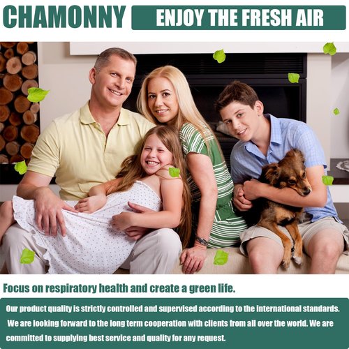 CHAMONNY Air Pro PECO-HEPA Filter Replacement, Compatible with Mole-kule Air Pro Air Purifier, 1 Pack