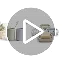White Toothbrush Holder Cup - 350ml Plastic Bathroom Tumbler