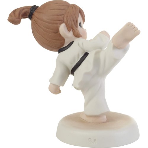 Precious Moments 202013 Kick Like A Girl Bisque Porcelain Figurine