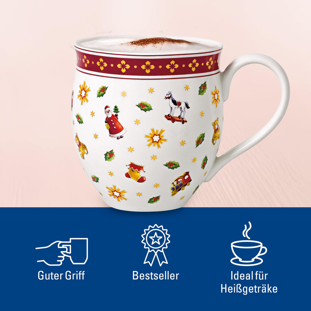 Villeroy & Boch Delight 2-Pieces Mug Set, 2 Count (Pack of 1), White
