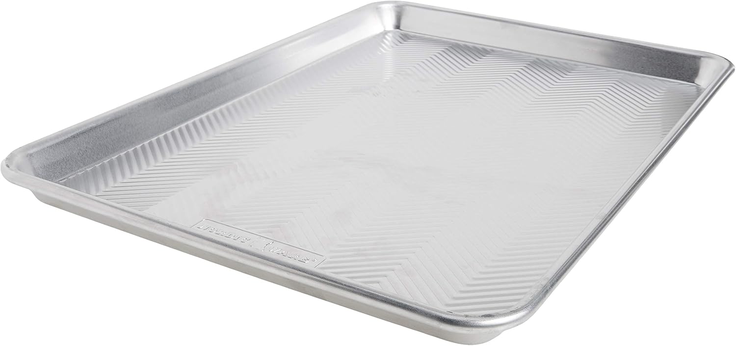 Nordic Ware Prism Half Sheet - Metallic Finish for Even Baking | Perfect for Cookies and Roasting