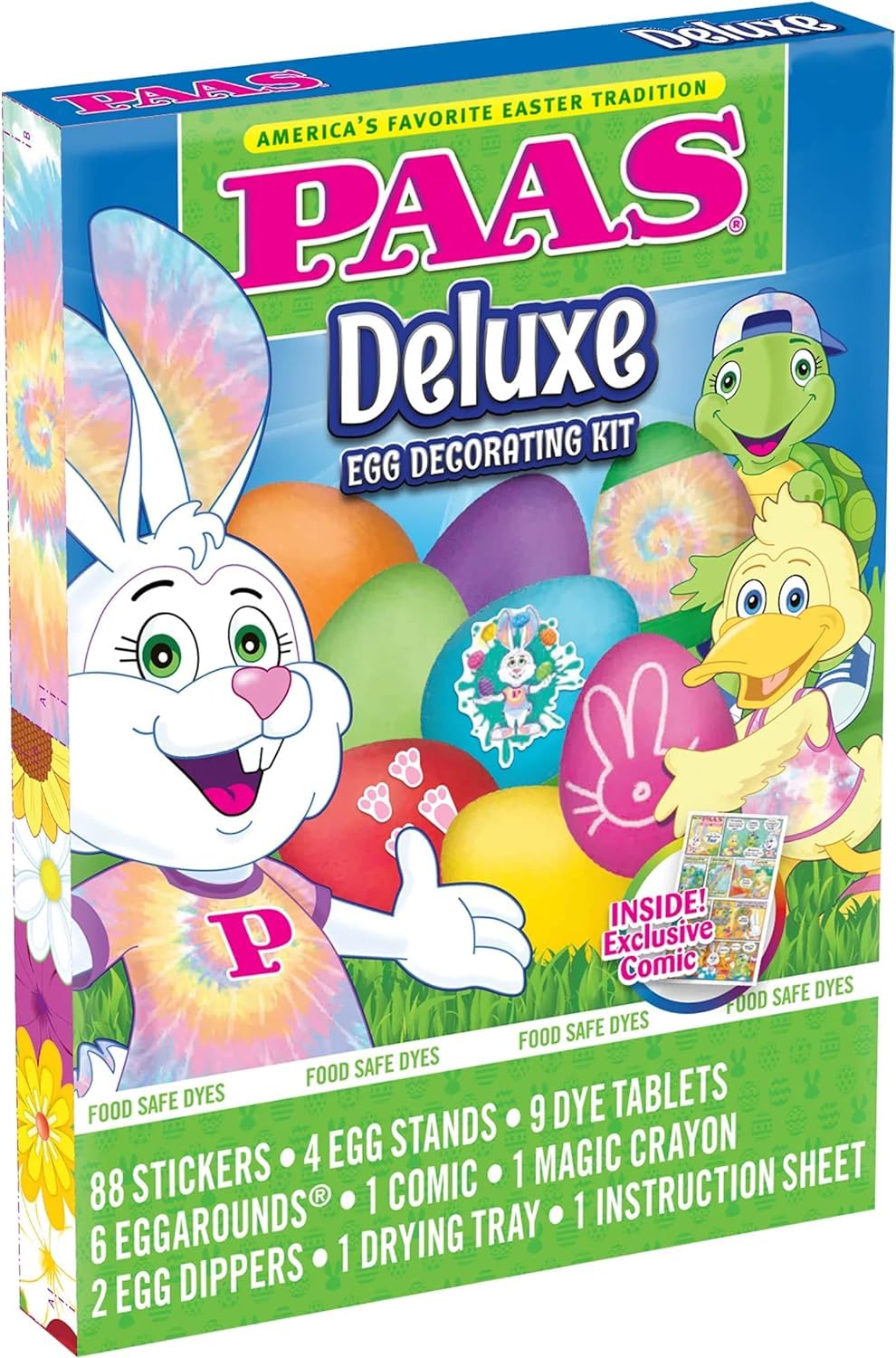 PAAS Deluxe Easter Egg Decorating Kit - Set of 2 for Fun Family Traditions