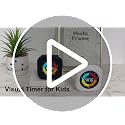 PERSUPER Visual Timer for Kids - Rechargeable Black-1, 10-Hour Count Up/Down