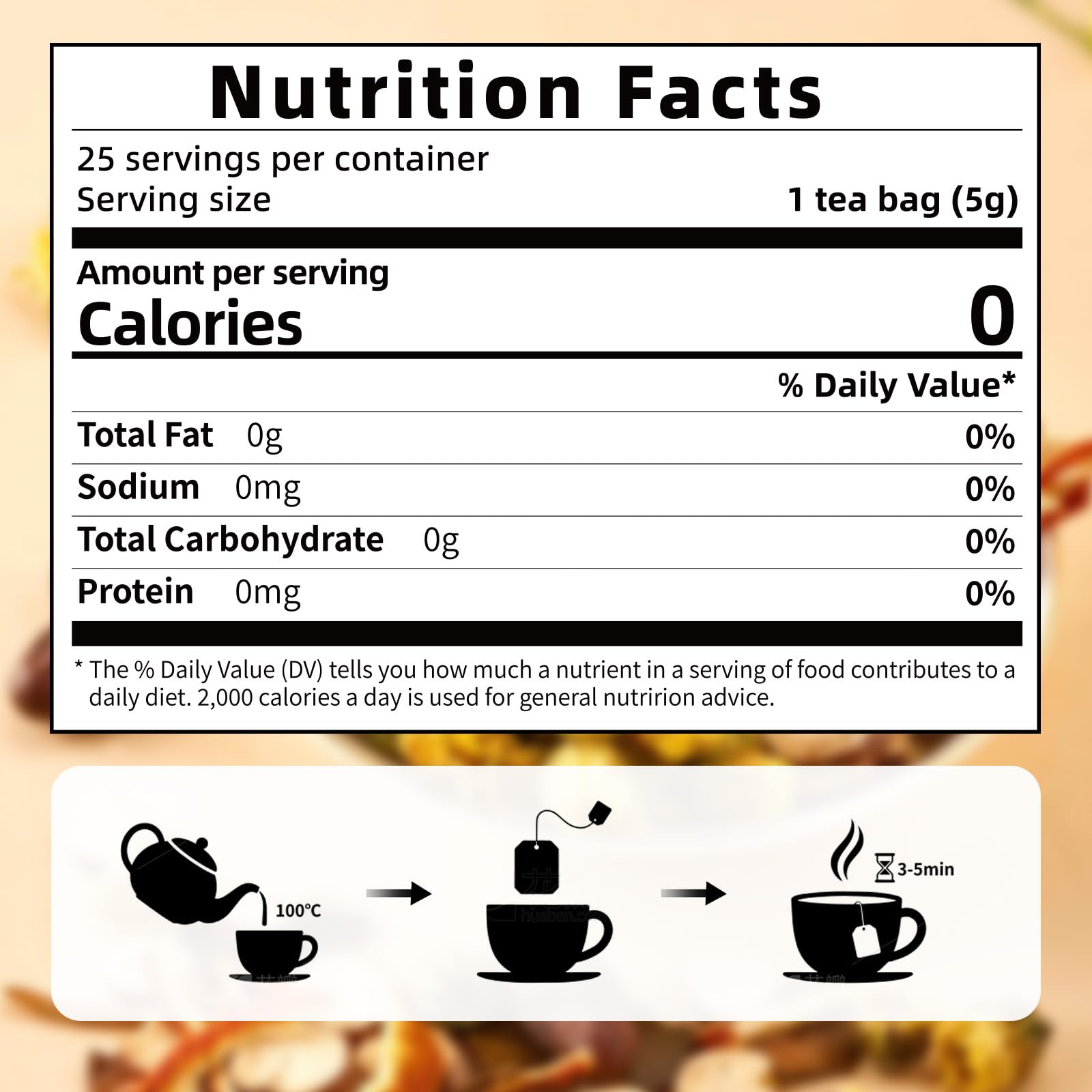 1Bag Bombala Organic Chicory and Gardenia Tea Kidney and Liver Detox Tea- For Diabetics Supports Blood Sugar chicory root- With Tuckaho Cassia Seed Mulberry Leaf Dandelion Burdock root Barley- Vegan & sugar and Caffeine Free