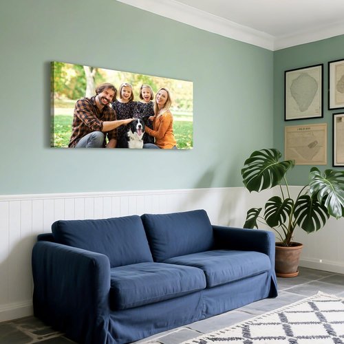 Custom Canvas Prints by [Brand Name] - Personalized Photo Wall Art for Weddings, Family & Home Decor | 36x20