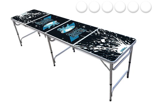 8-Foot Professional Beer Pong Table - Party Pong Splash Edition