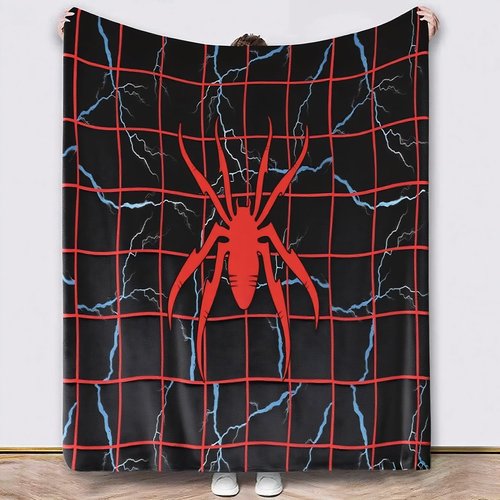 Throw Fluffy Blanket 60x50 Inches Kids Gifts for Boys Teens Men Soft Plush Fuzzy Blanket for Couch Car Bed Warm Blankets Lightweight Bedding for Christmas New Year Valentines
